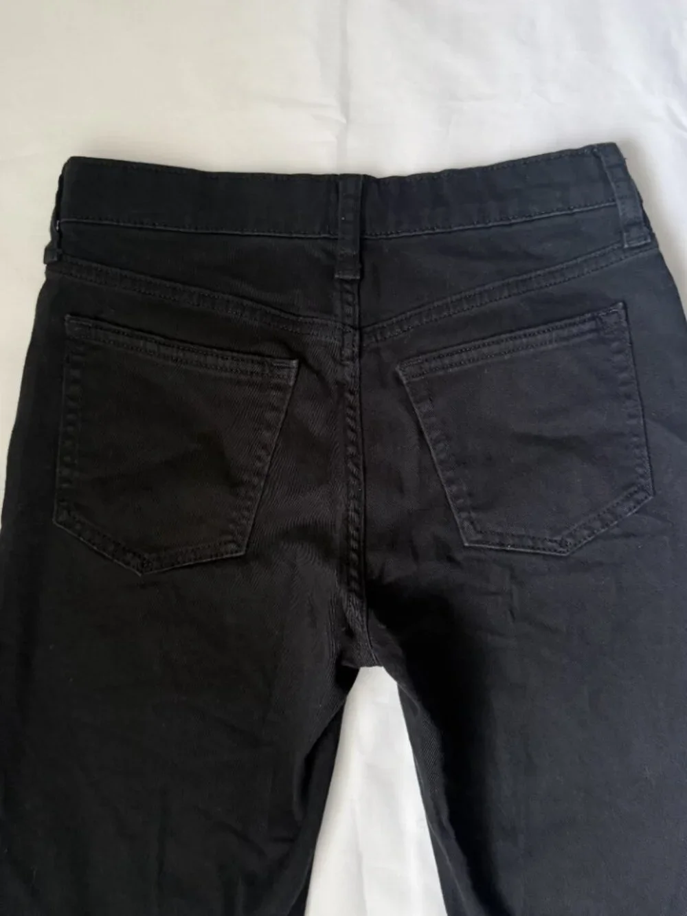 Gap Kids | Boys Black Denim Straight Jeans Adjustable Waist Size 10